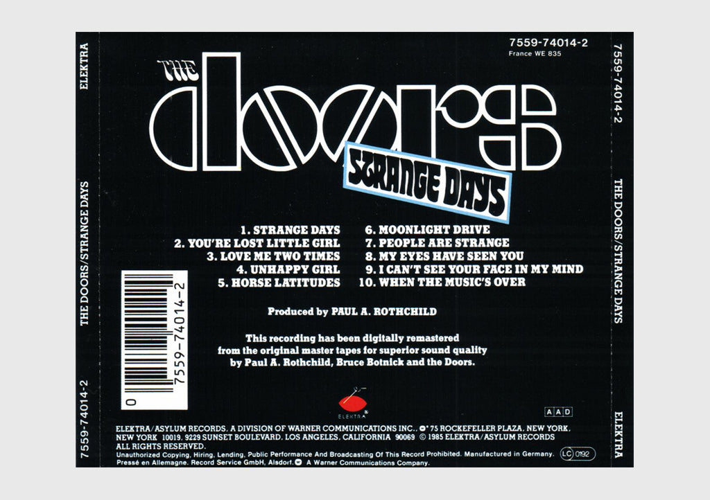 The Doors-Strange Days — NepaCrafts Product