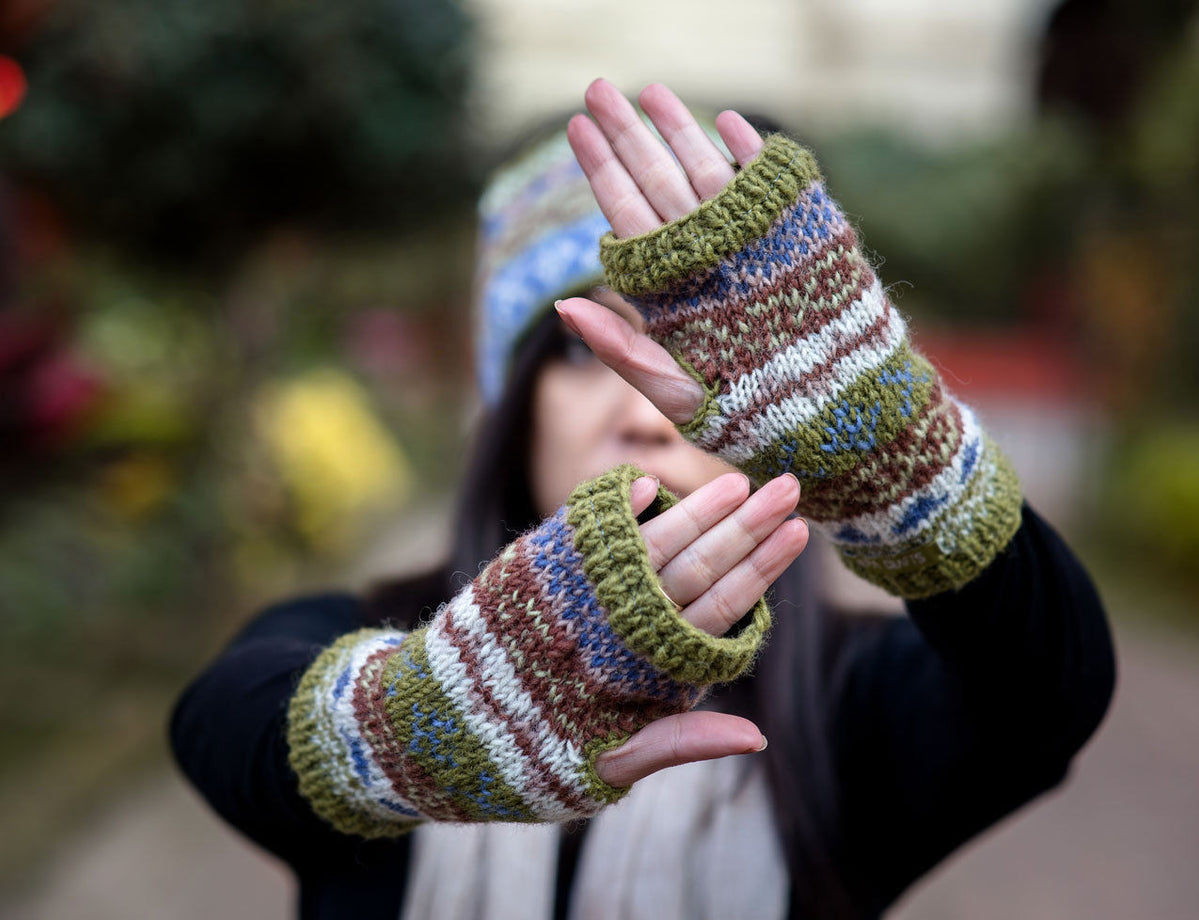 WXHN Women Handmade Gloves Winter Hand Warmers Stylish Gloves