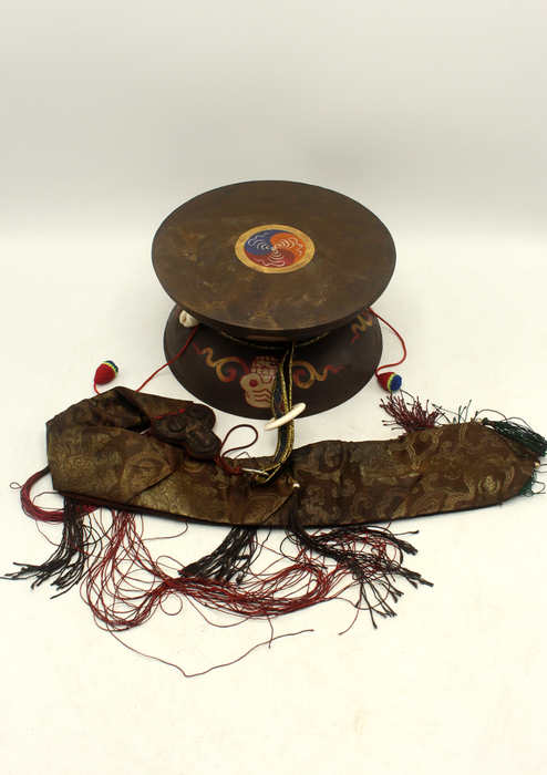 Exclusive Tibetan Antique Chod Drum Damaru