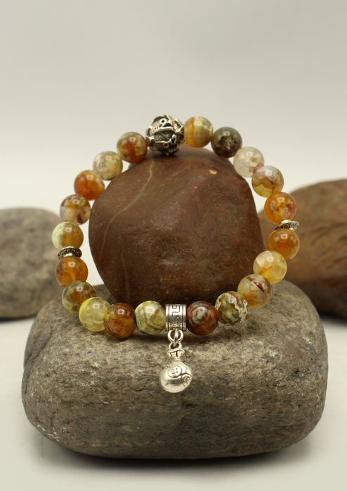 Mixed  Stones Mala Bracelet