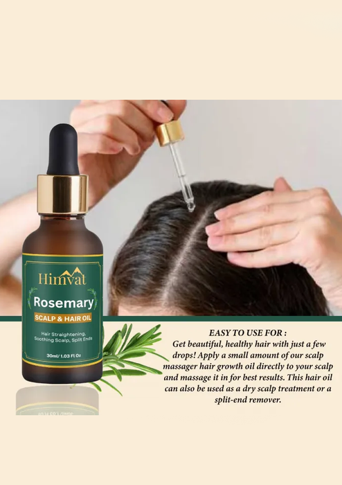 Rosemary Scalp and Hair Oil 30ml