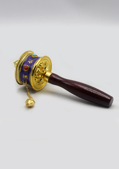 Tibetan Handheld Spinning Prayer Wheel