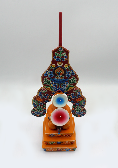 Handpainted Buddhist Ritual Norla Torma