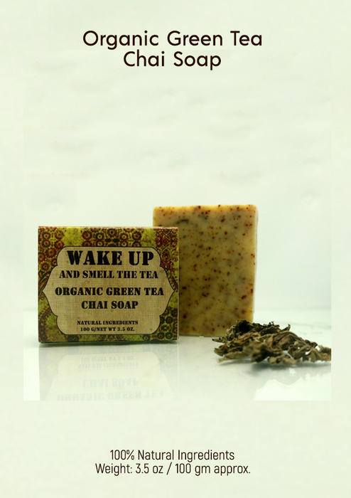 Organic Green Tea Chai Herbal Soap