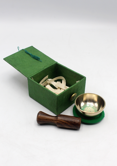 Heart Chakra Energy Meditation Mini Singing Bowl