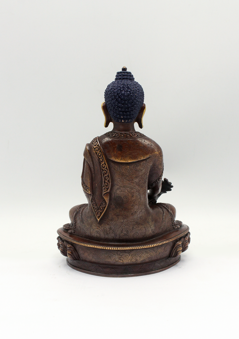 Medicine Buddha Fine Quality  Statue 6" H