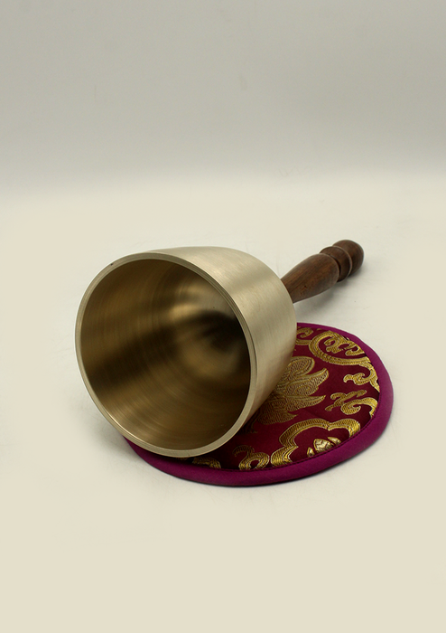 Singing Bowl  Sound Healer with Handle 4" - Medium