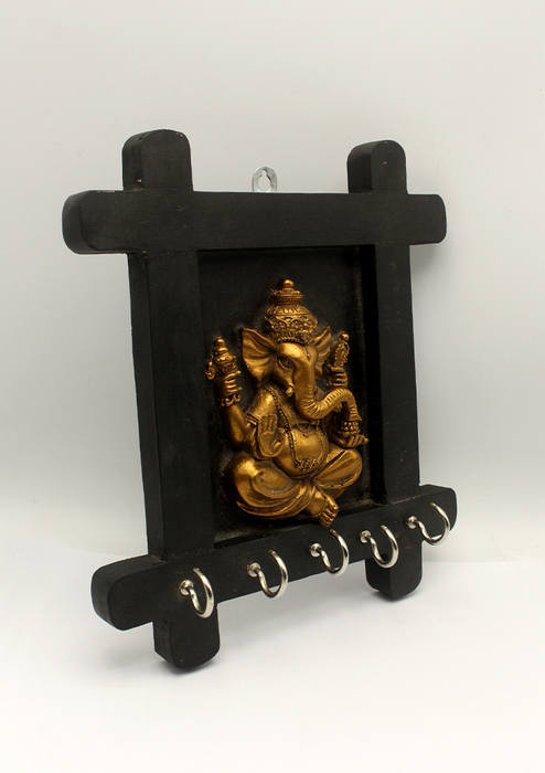 Lord Ganesha Wall Hanging Key Holder