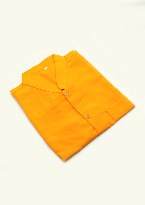 Buddhist Monk Orange Sleeveless Shirt