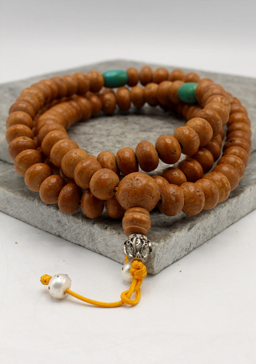 Bodhi Seed Mala with Spacer