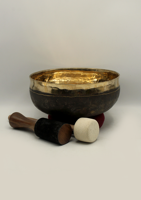 Tibetan Ultabati  Sound Healing Singing Bowl 10"