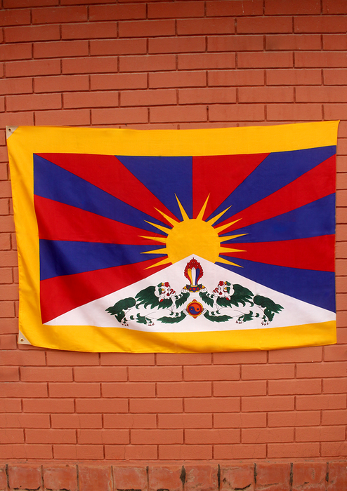 Flag of Tibet for Peace and Love