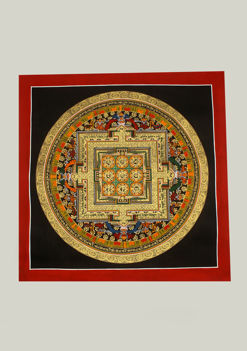 Mandala Tibetan Thangka Painting