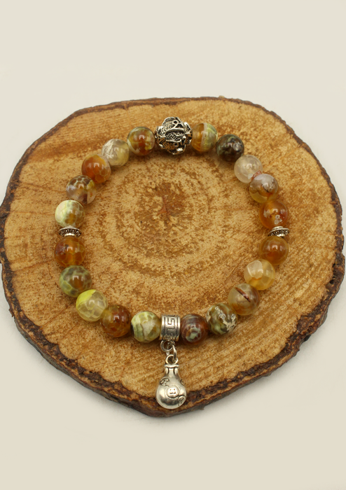 Mixed  Stones Mala Bracelet