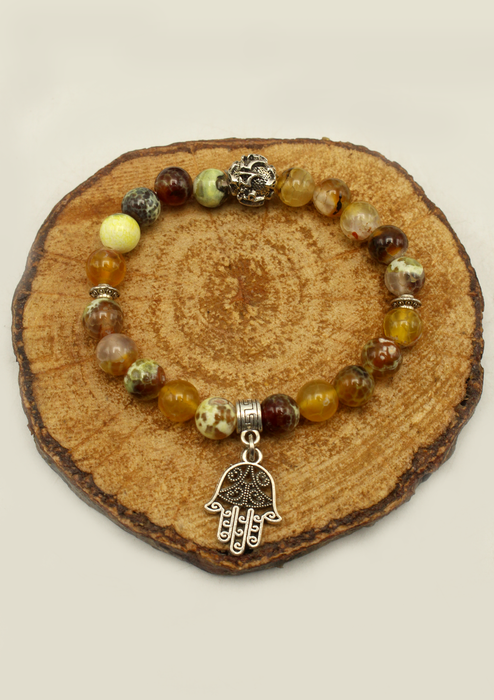 Mixed  Stones Mala Bracelet