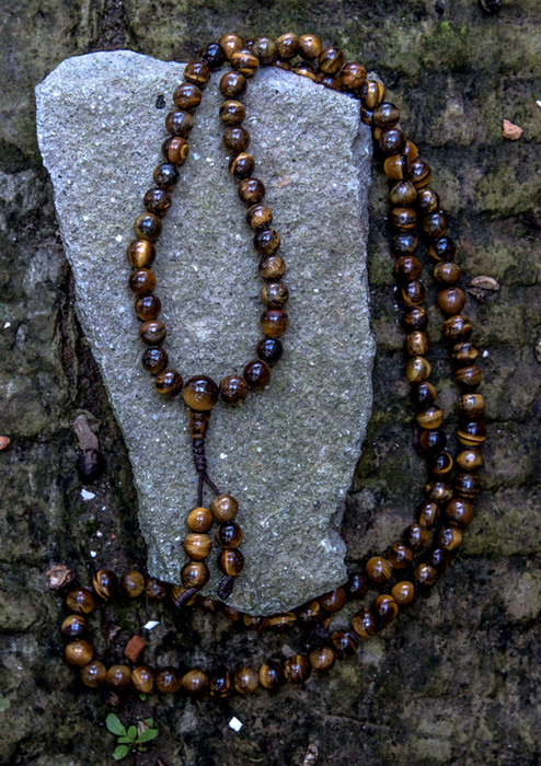 Tiger's Eye Prayer Mala