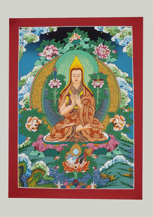 Je Tsongkhapa Thangka Painting