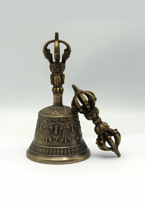 Tibetan High Quality Bell and Dorjee Large Set