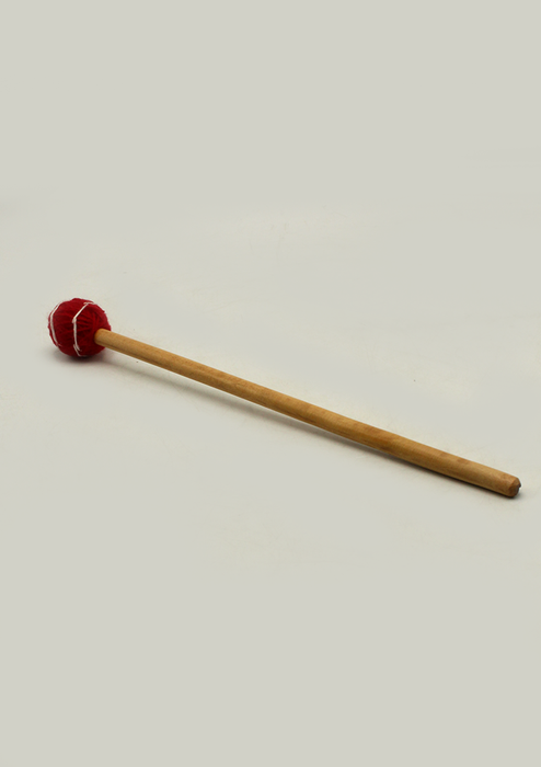 Red Drum Sticks for Singing Bowls and Gongs