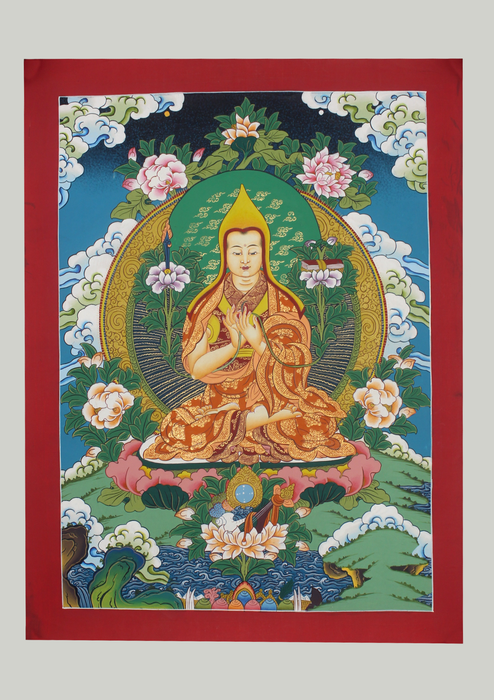 Je Tsongkhapa Thangka Painting