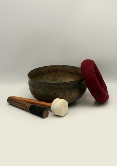 Tibetan Ultabati  Sound Healing Singing Bowl 8"