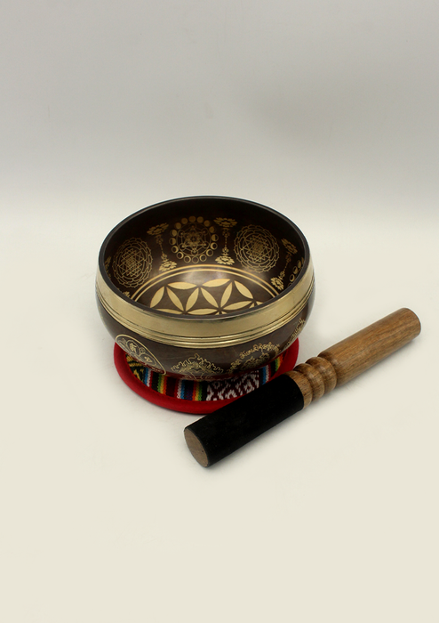 Flower of Life Singing Bowl 4.5"