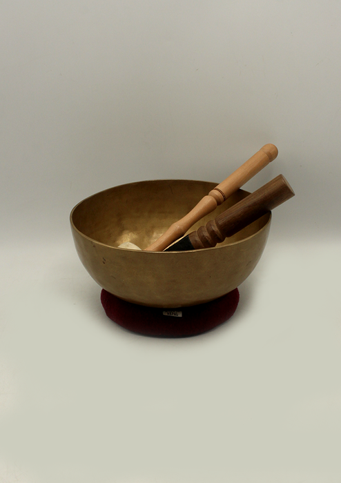 Tibetan Singing Bowl 8" Matt Color