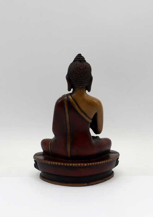 Blessing Buddha Resin Statue