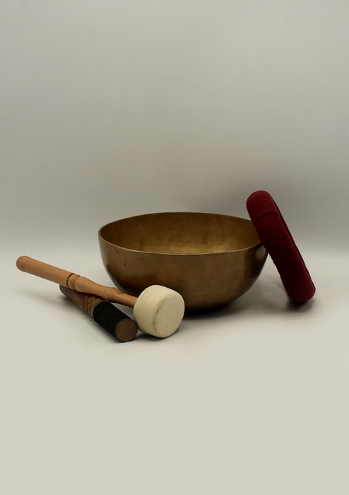 Tibetan Singing Bowl 8" Matt Color