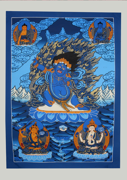 Vajrapani Thangka Painting