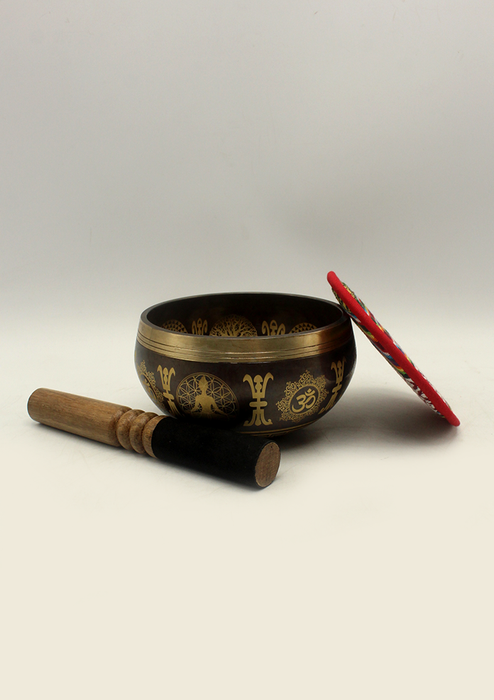 Seven Chakra Singing Bowl 4.5"