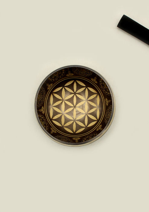 Flower of Life Singing Bowl 4.5"