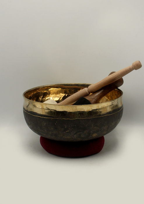 Tibetan Ultabati  Sound Healing Singing Bowl 10"