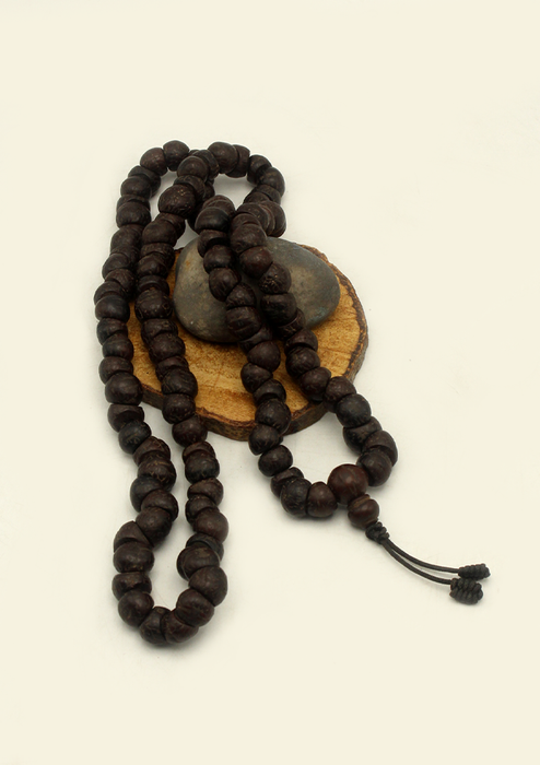 Cut Bodhi Beads Tibetan Prayer Mala