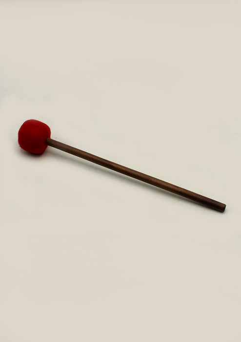 Red Drum Sticks for Singing Bowls and Gongs