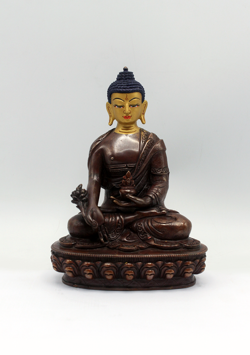 Medicine Buddha Fine Quality  Statue 6" H