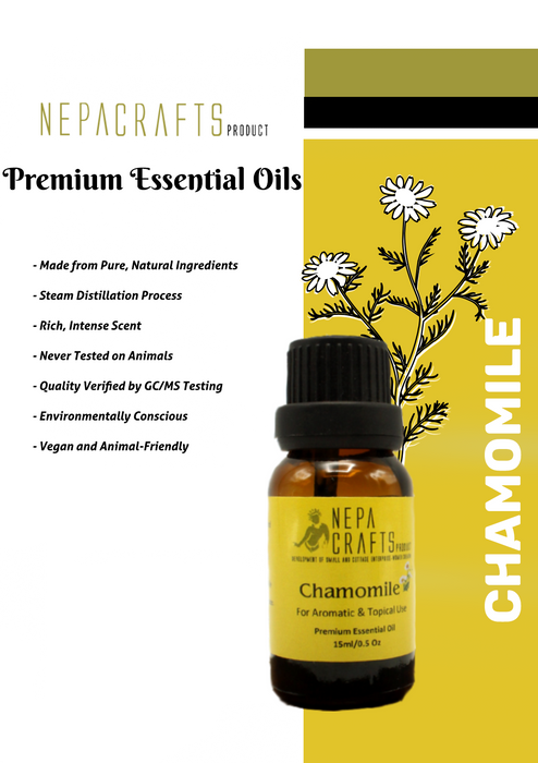 Chamomile Premium Essential Oil Germany-15ml