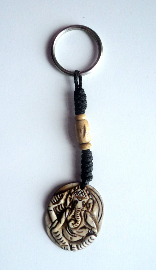 Religious Deities Bone Keychains - nepacrafts