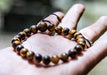 Tiger Eye Stone Wrist Mala - nepacrafts