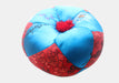 Red and Blue Stuffed Singing Bowls Cushion - nepacrafts