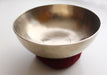 Zen Tibetan Healing Singing Bowl with Cushion and Mallet Note # B 16.5 cm - nepacrafts