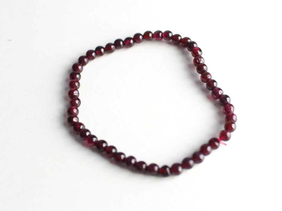 Garnet Root Chakra Bracelet - nepacrafts