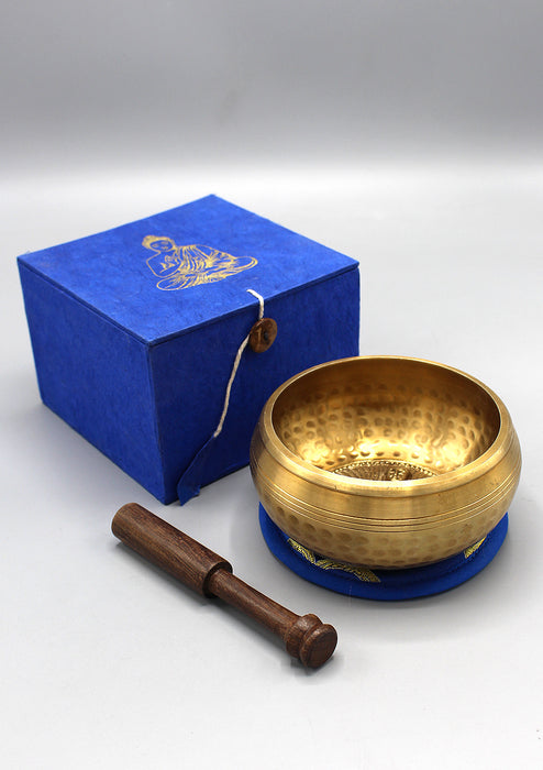 Shakyamuni Buddha Tibetan Singing Bowl Gift Set