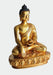 Fully Gold Plated Majestic Shakyamuni Buddha Statue, 8"High -BST381 - nepacrafts