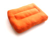 Orange Cotton Meditation Cushion - nepacrafts