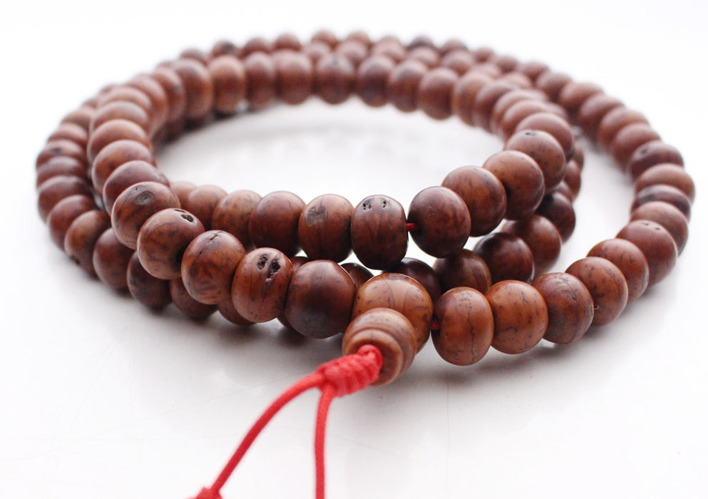 12mm Bodhi Seeds Mala for Meditation and Yoga - nepacrafts