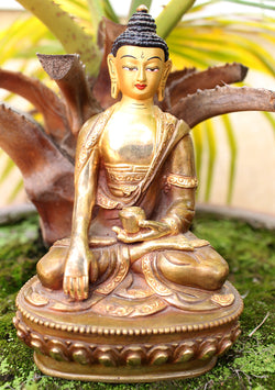 Shakyamuni Buddha Statue, happy buddha, tibetan buddha statue — NepaCrafts  Product