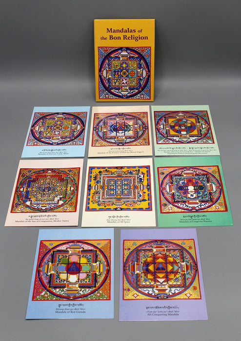 8 Packs of Mandalas of the Bon Religion