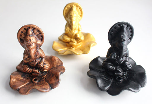 Terracotta Ganesha Incense Holder - nepacrafts