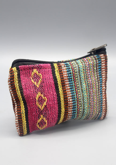 Cotton Multi-color Coin Purse - nepacrafts